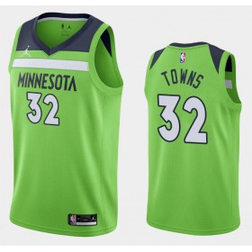 Dres Minnesota Timberwolves Karl-Anthony Towns 32 2020-21 Jordan Brand Statement Edition Swingman